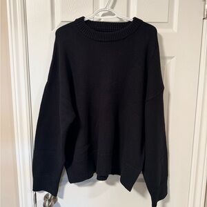 Black Knit Sweater